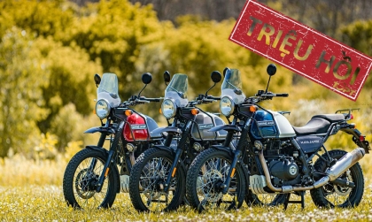  Thế giới 2 bánh: Triệu hồi Royal Enfield Himalayan vì lỗi hệ thống phanh